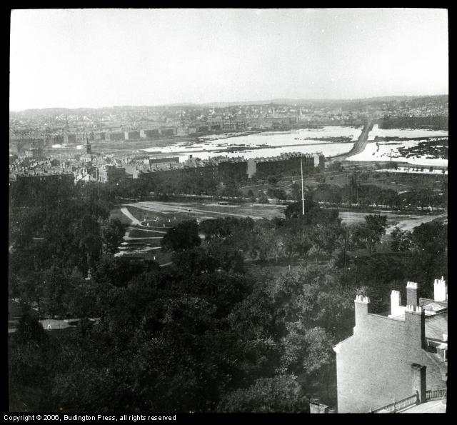 View from State House looking towards Roxbury